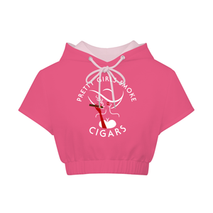 PGSC Crop Hooded Top