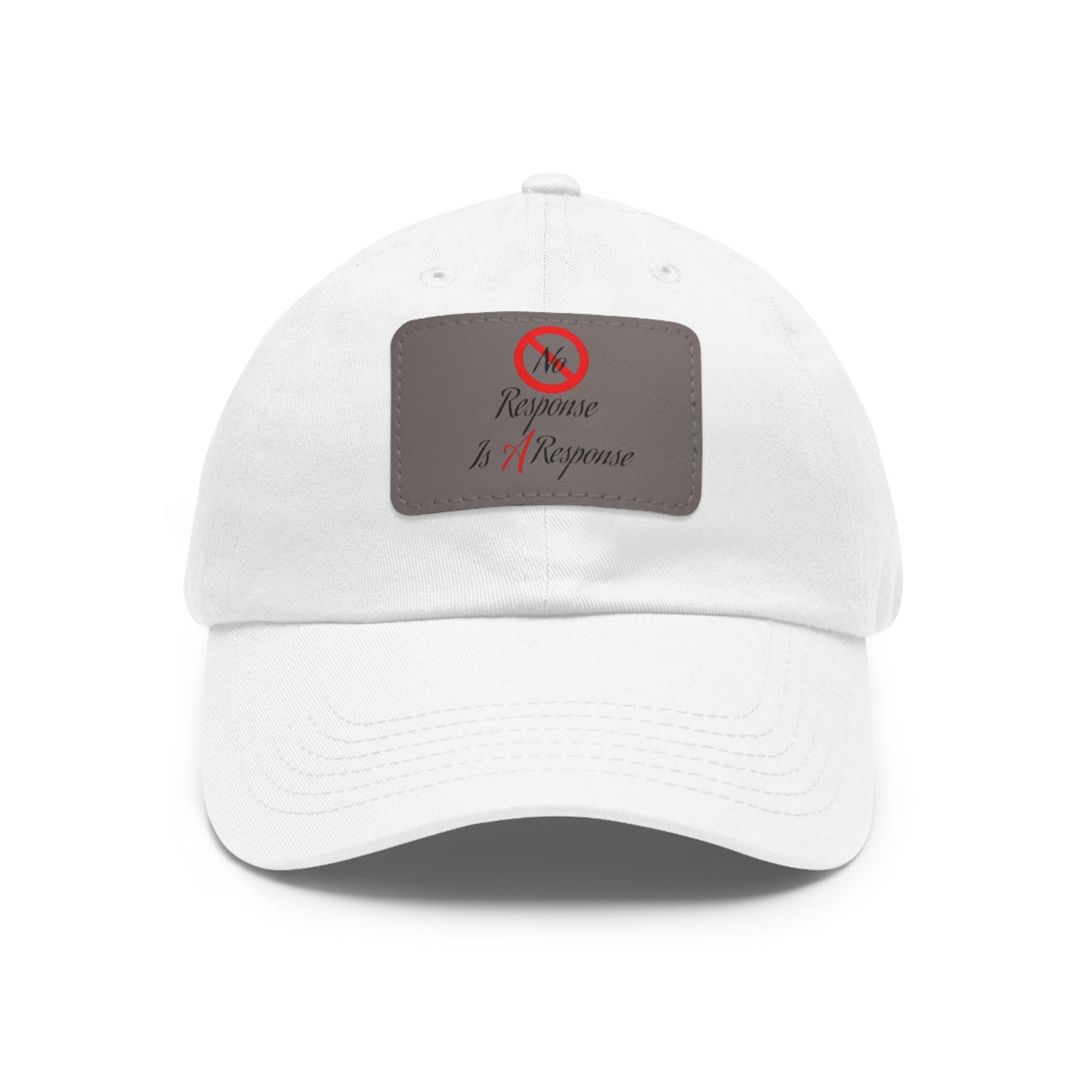 No Response Patch Hat  (Rectangle)