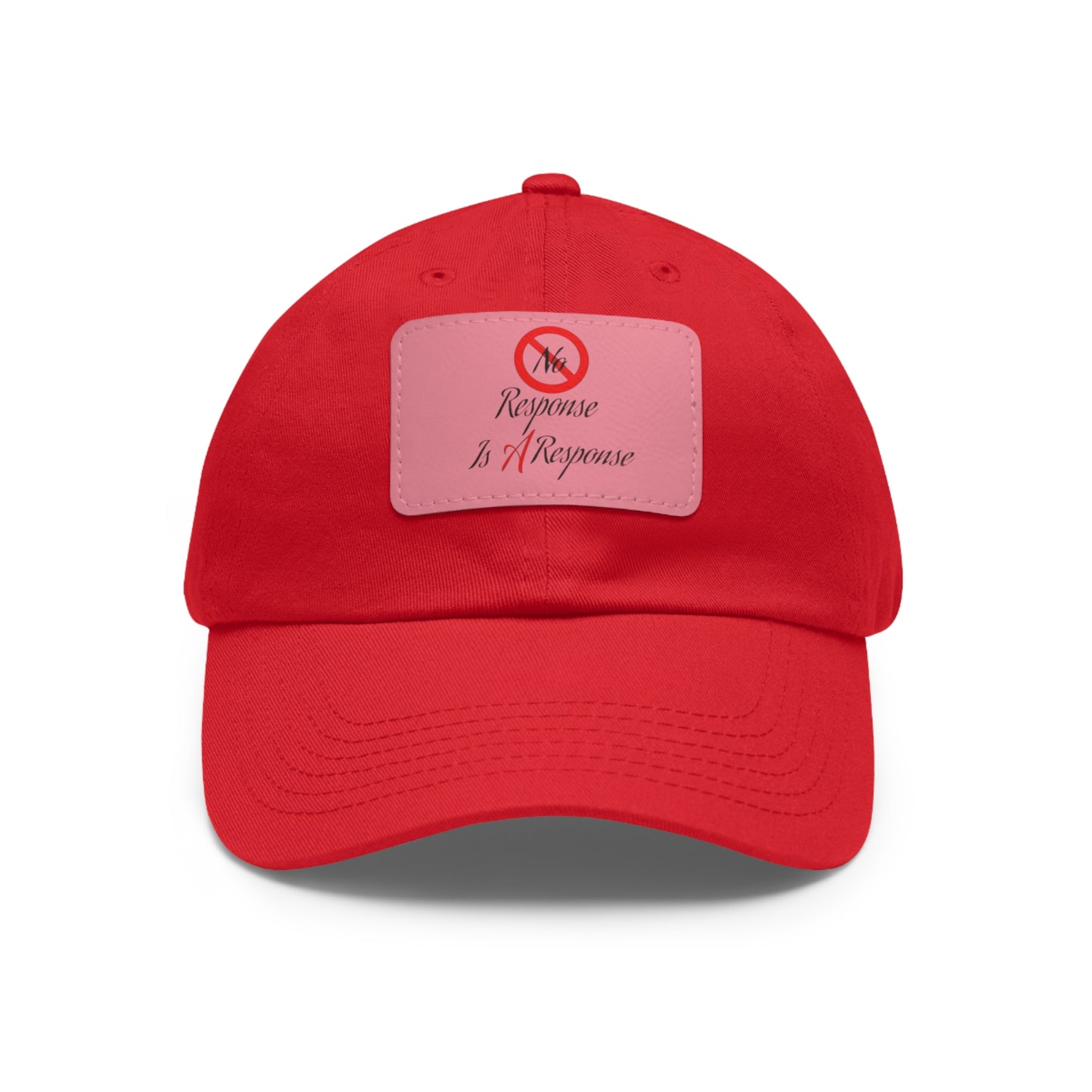 No Response Patch Hat  (Rectangle)