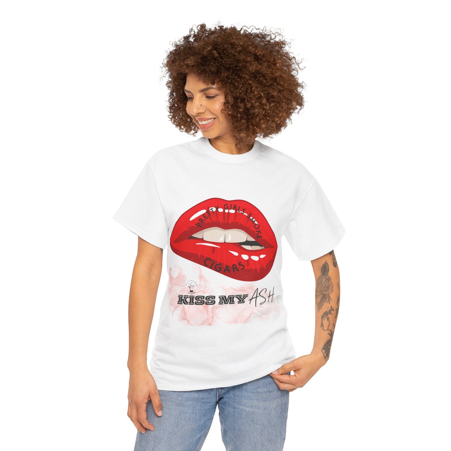 Kiss My Ash Unisex Heavy Cotton Tee