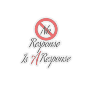 No Response Stickers