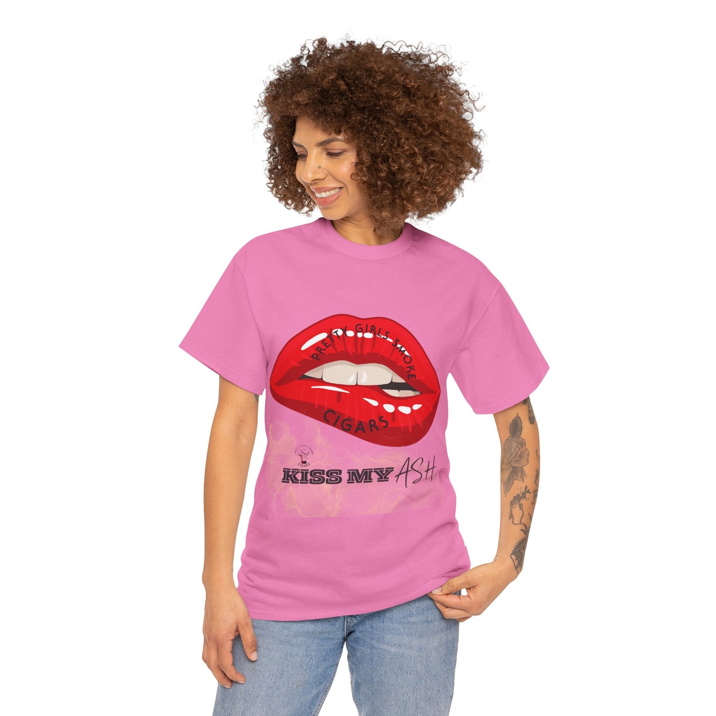 Kiss My Ash Unisex Heavy Cotton Tee