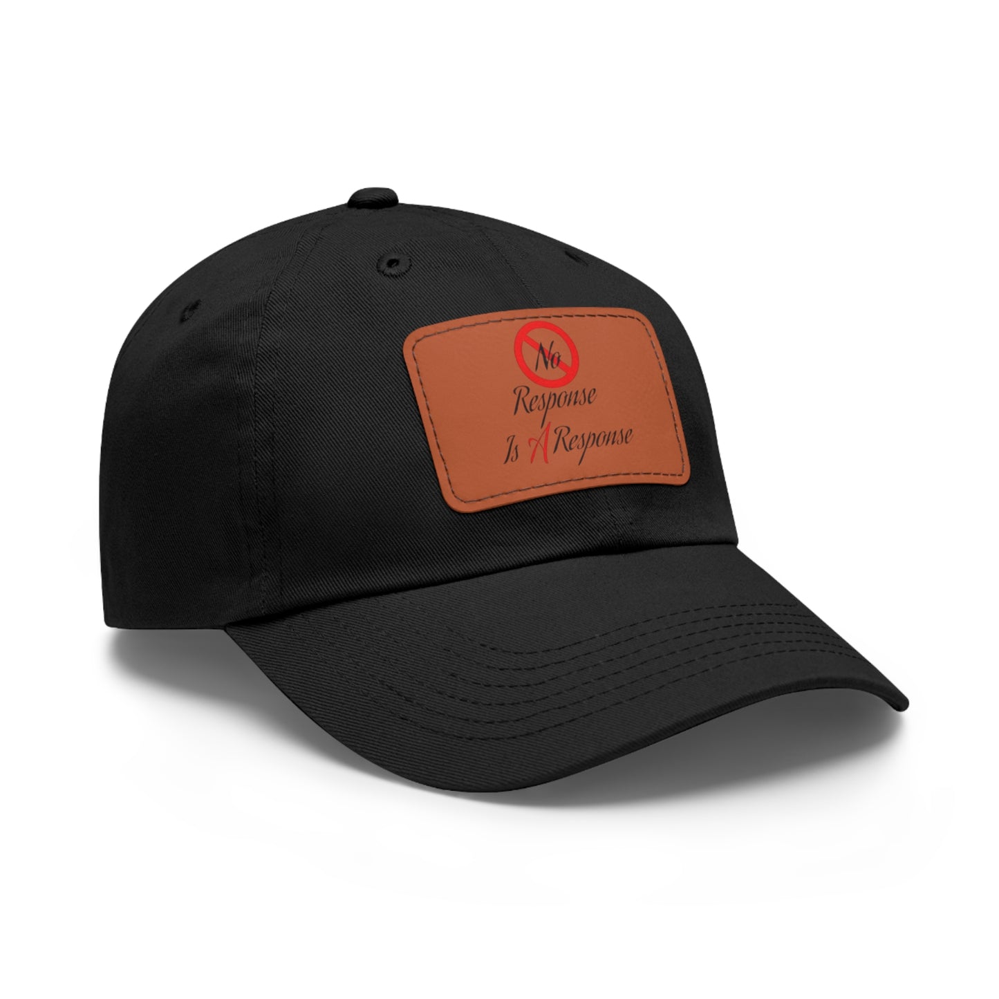 No Response Patch Hat  (Rectangle)