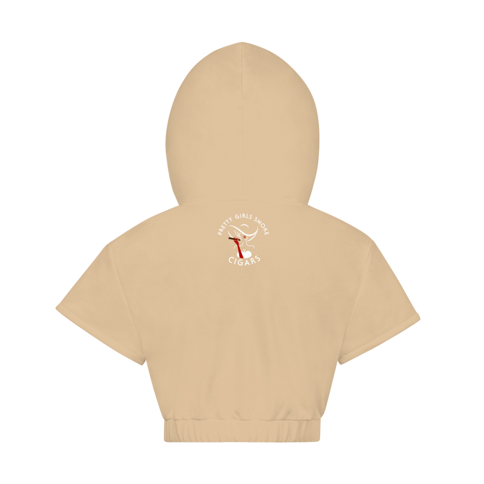 PGSC Crop Hooded Top