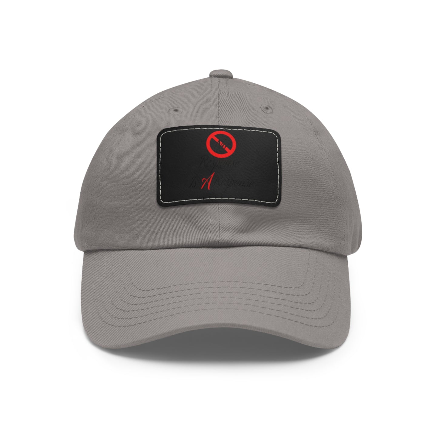 No Response Patch Hat  (Rectangle)