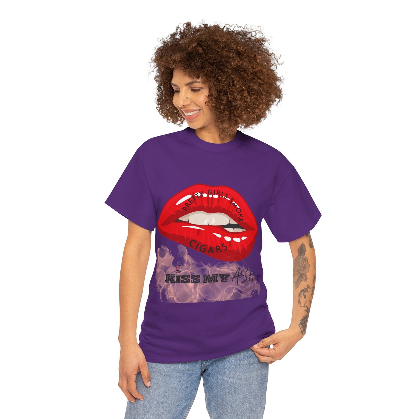 Kiss My Ash Unisex Heavy Cotton Tee