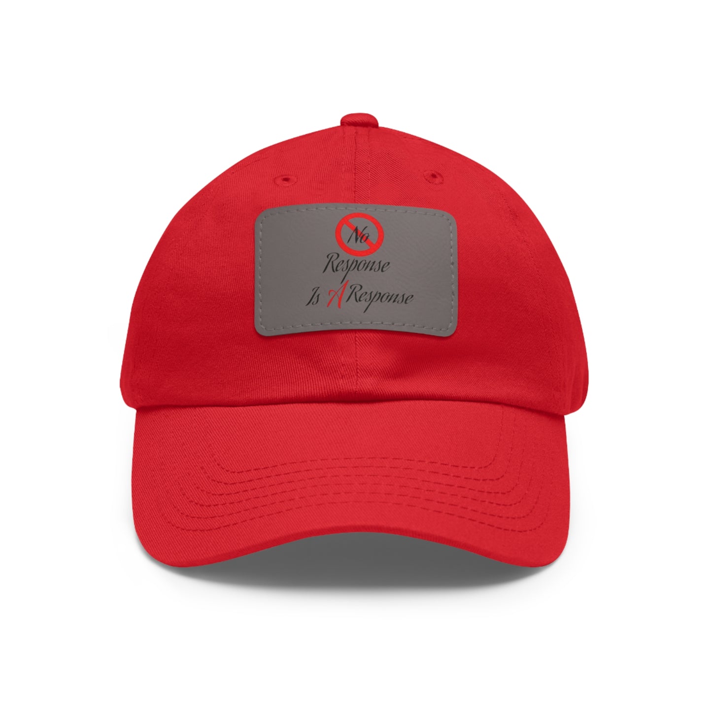 No Response Patch Hat  (Rectangle)