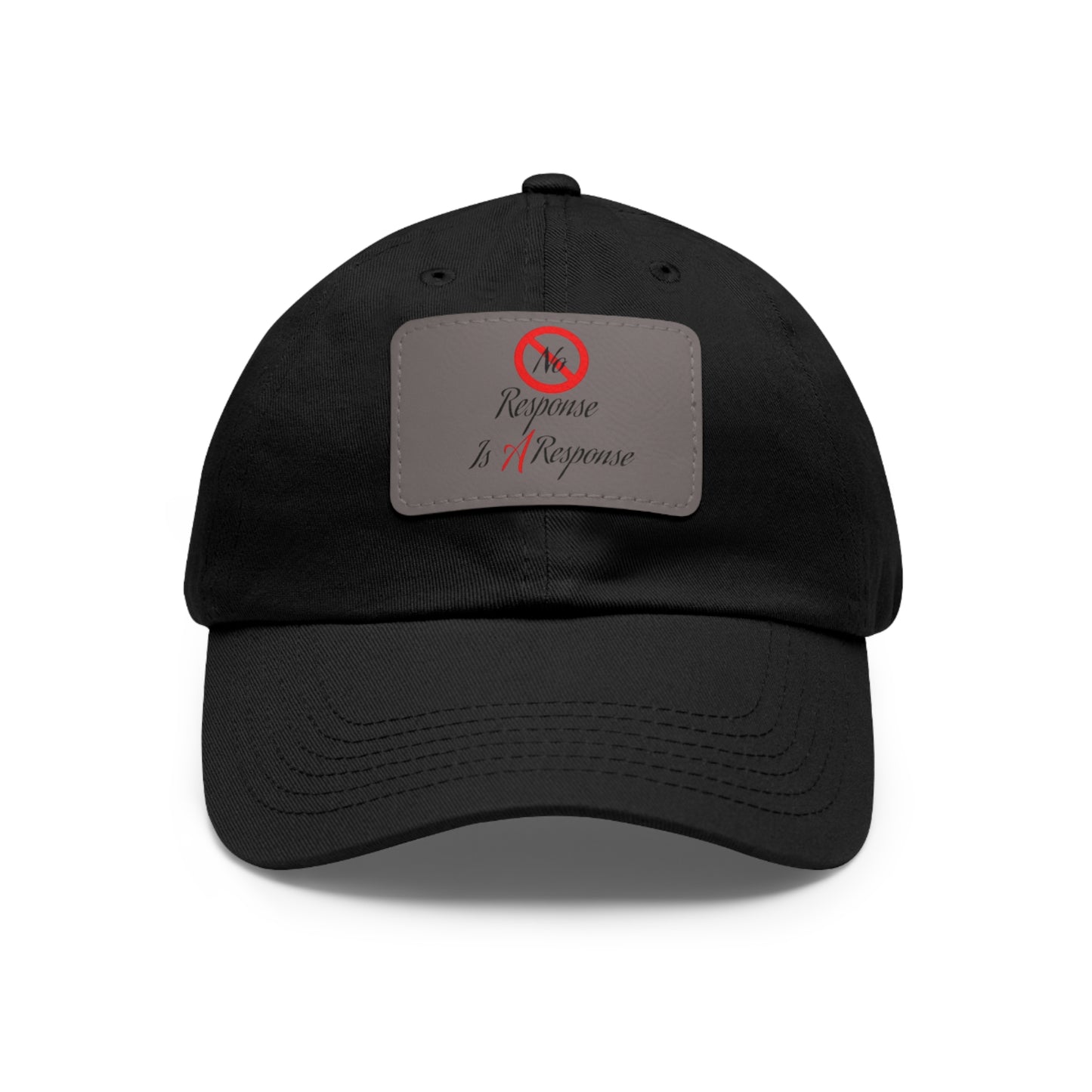 No Response Patch Hat  (Rectangle)