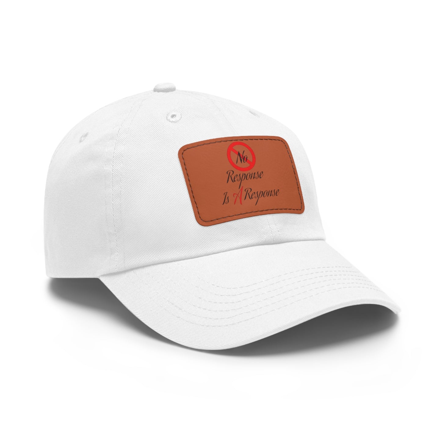 No Response Patch Hat  (Rectangle)