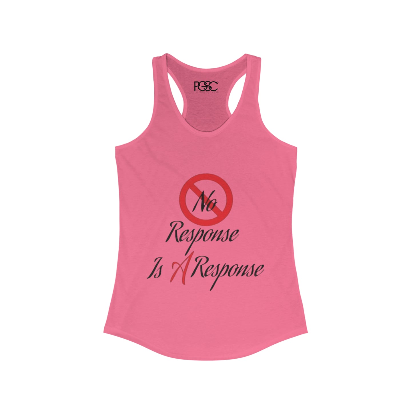 No Response Racerback Tank