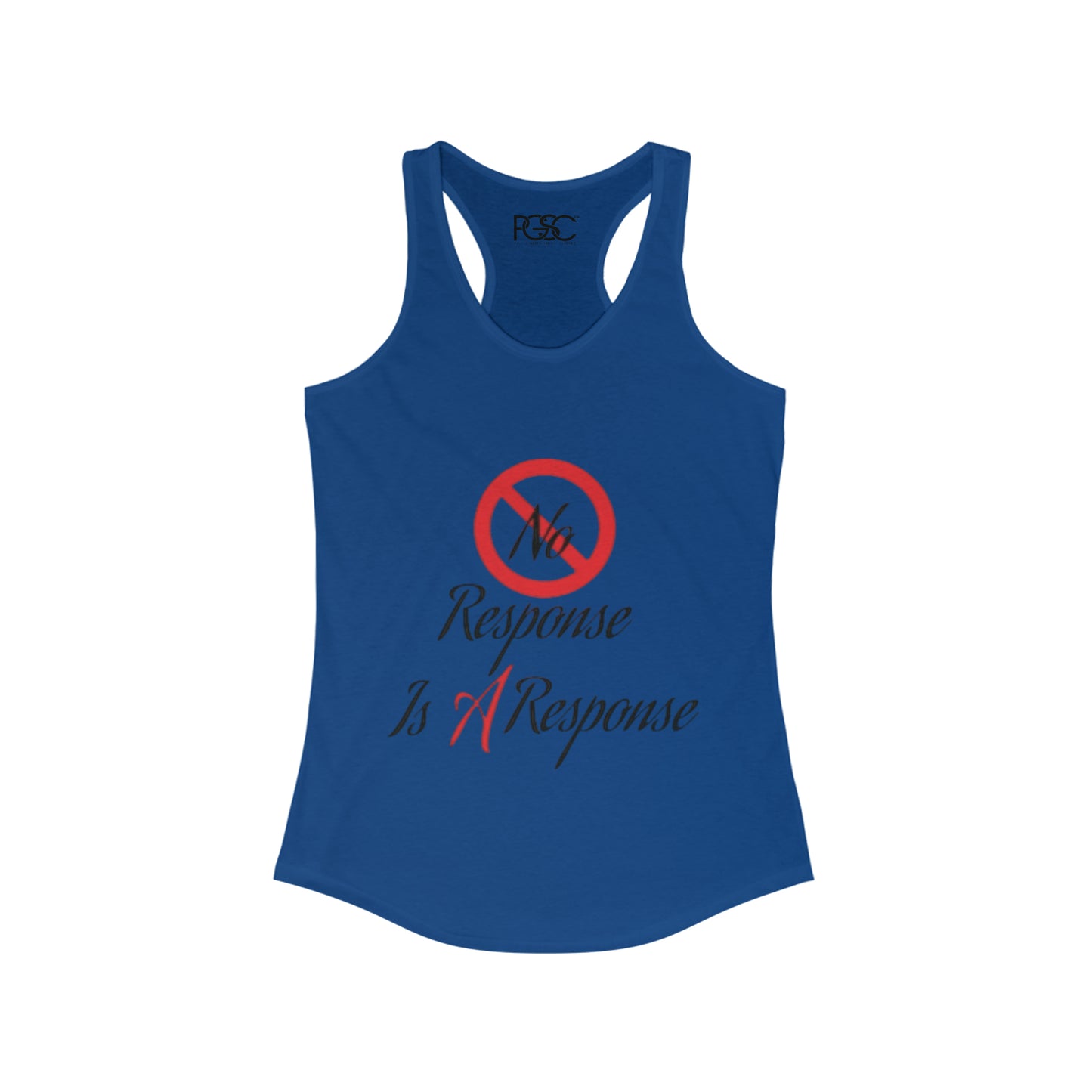 No Response Racerback Tank