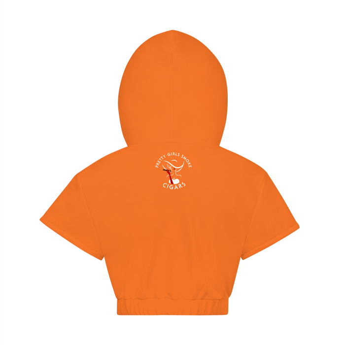 PGSC Crop Hooded Top