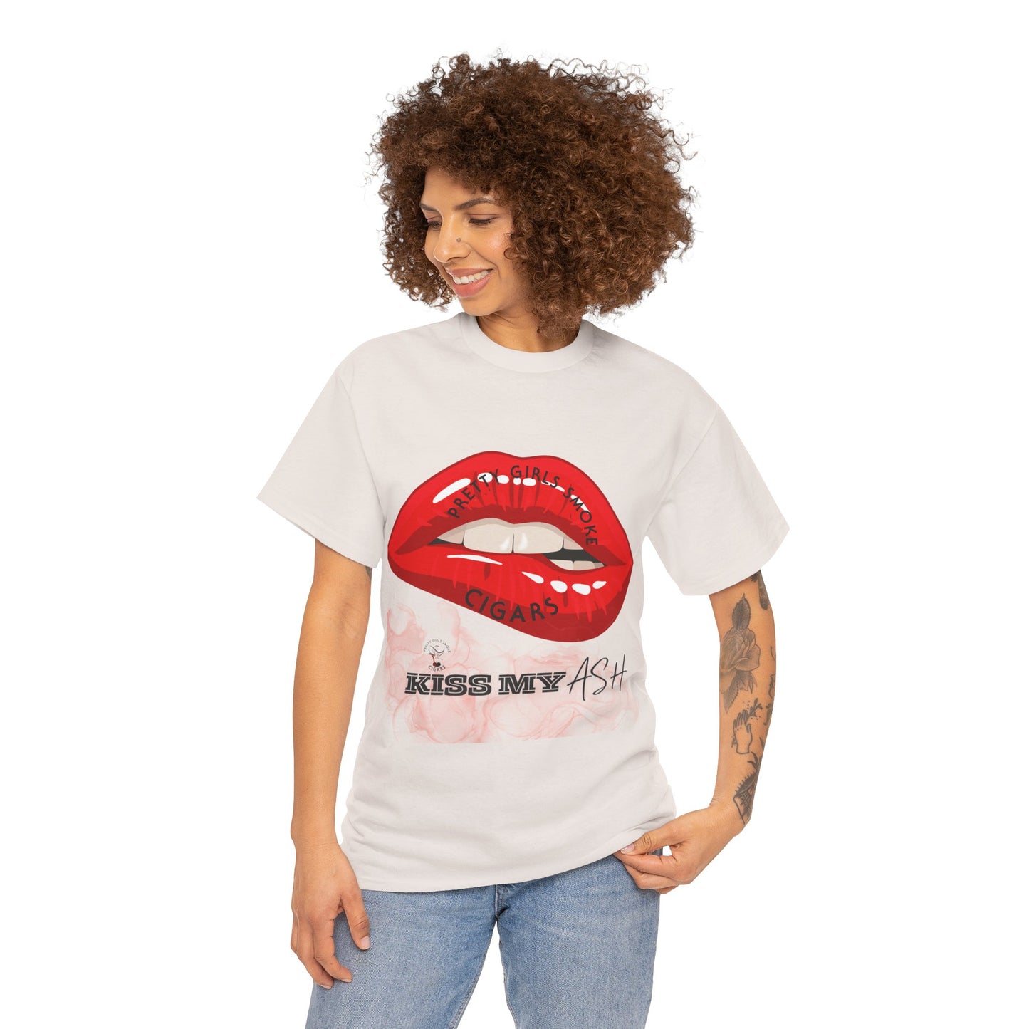 Kiss My Ash Unisex Heavy Cotton Tee