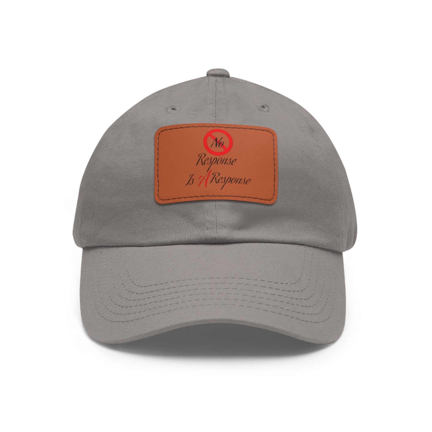 No Response Patch Hat  (Rectangle)