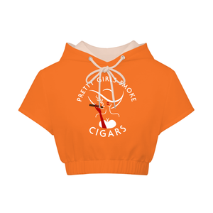 PGSC Crop Hooded Top