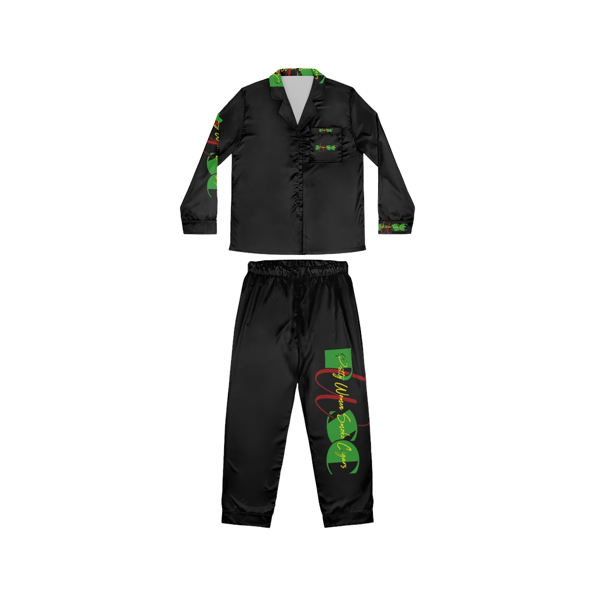 PWSC Women's Satin Pajamas