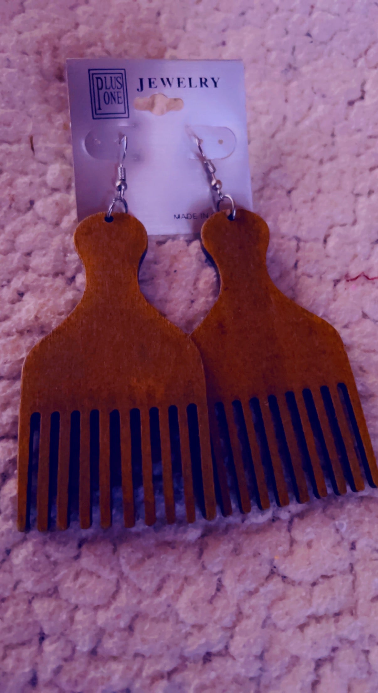 Wood Earrings