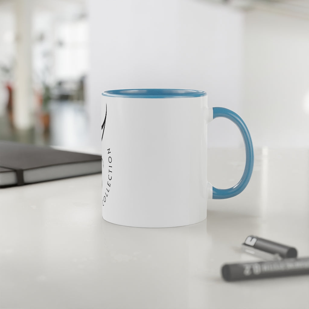 PGSC White Accent Mug, 11oz