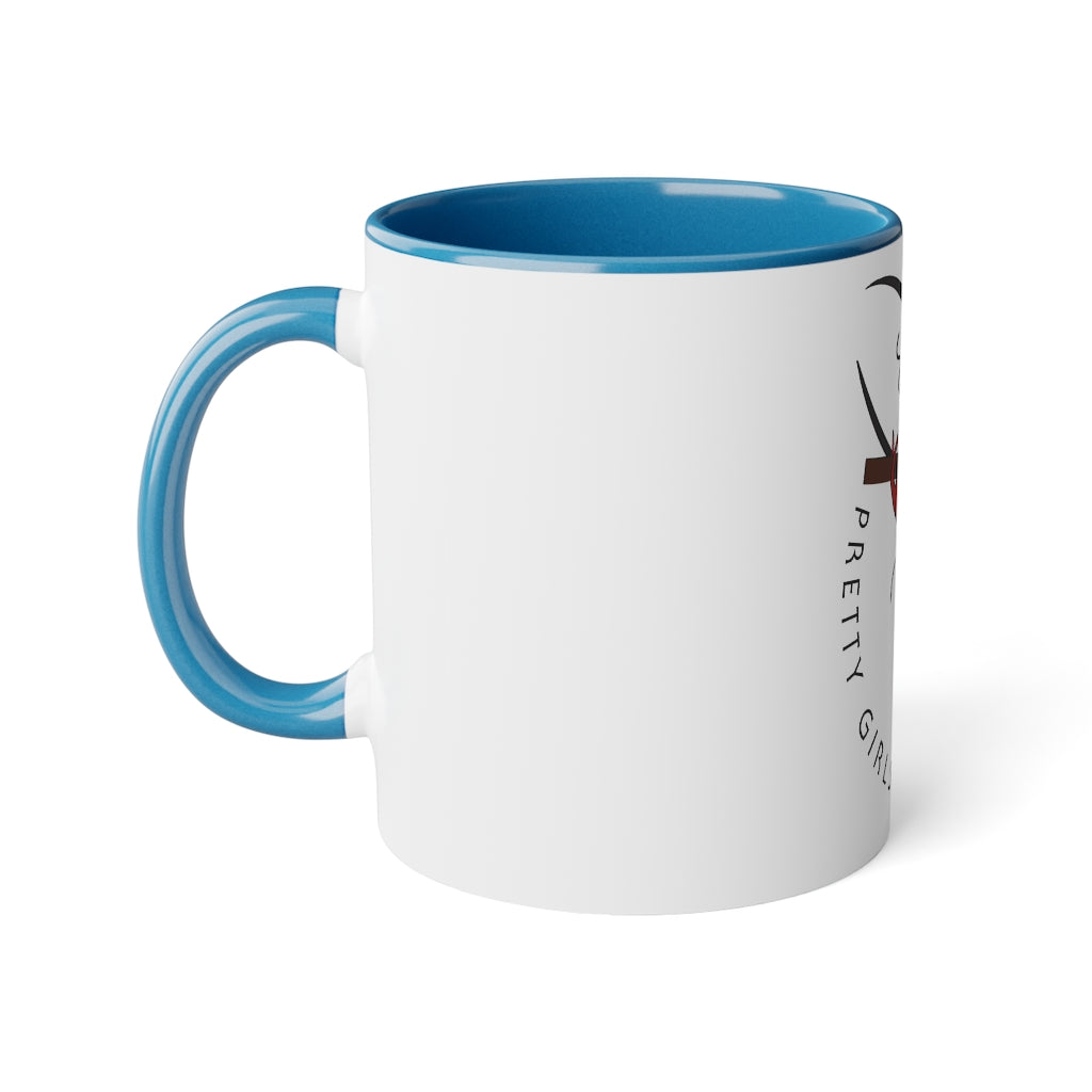 PGSC White Accent Mug, 11oz