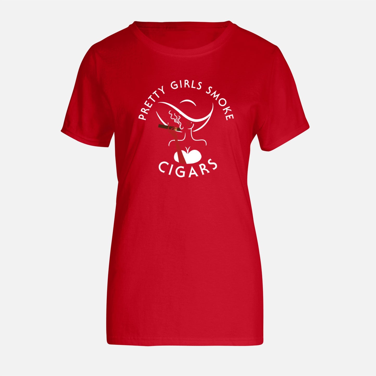 Pretty Girls Smoke Cigars Tee