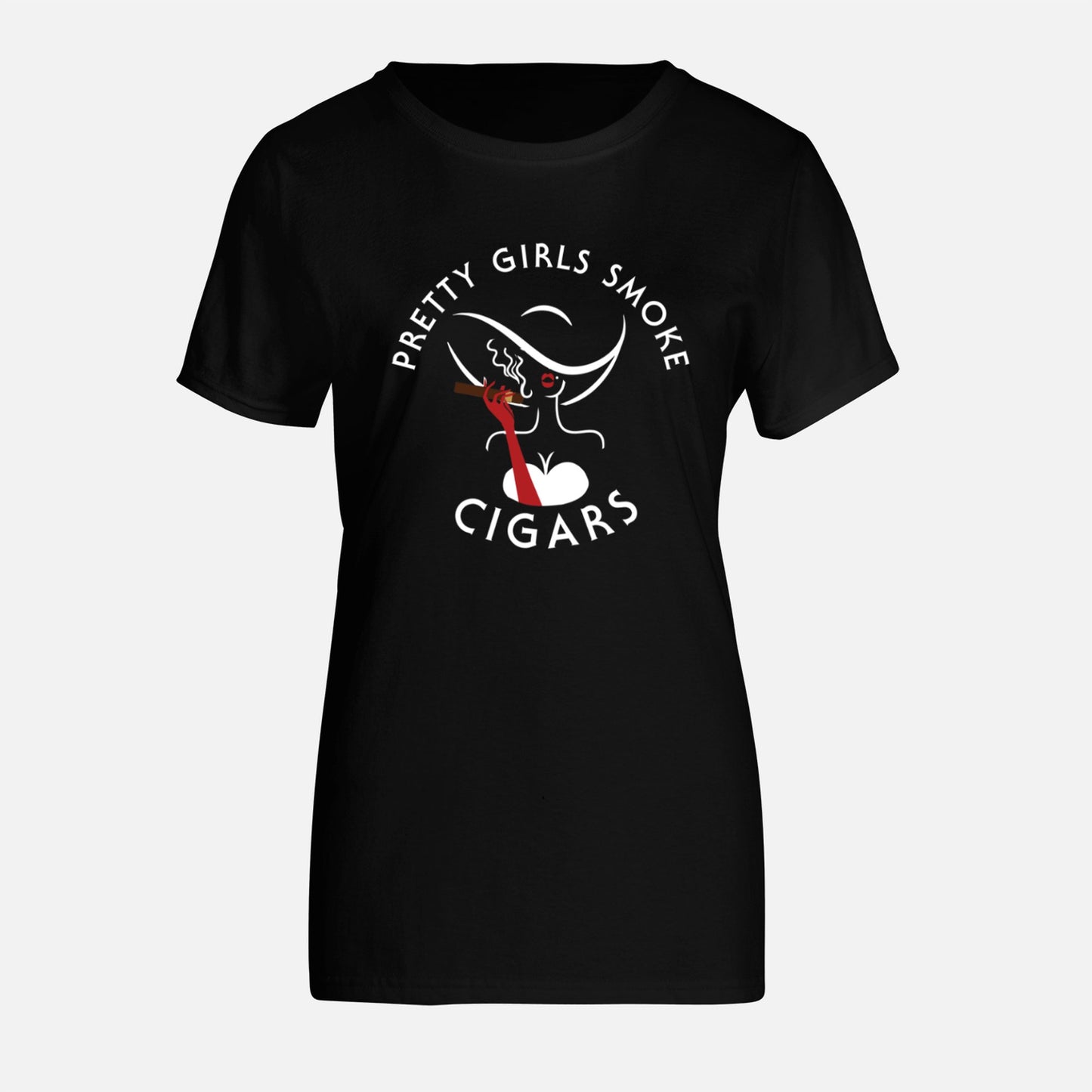 Pretty Girls Smoke Cigars Tee